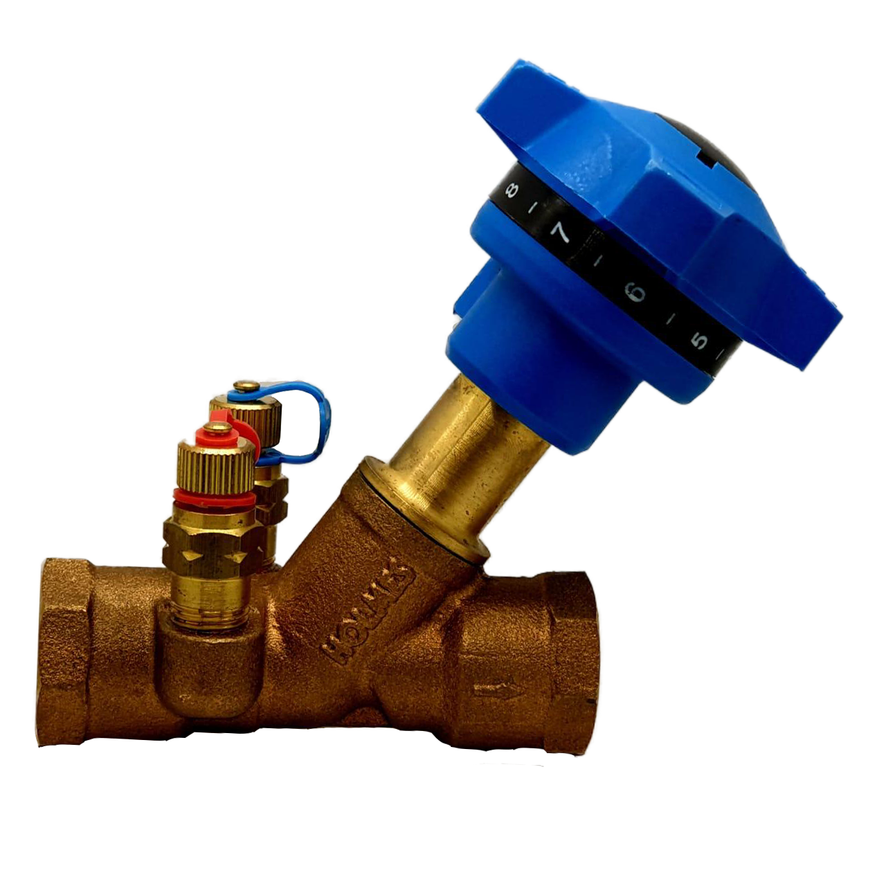 HLZ-200 Bronze Fixed Orifice Double Regulating Valve